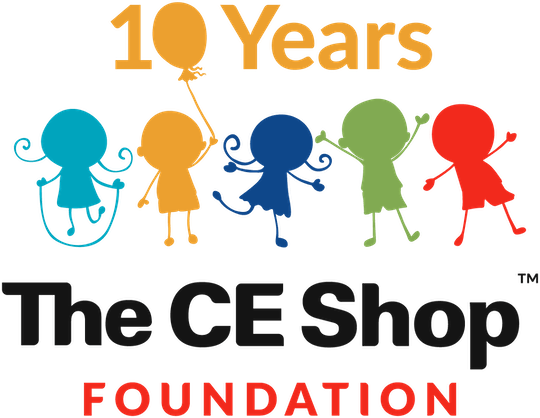 The CE Shop Foundation Logo - Eliminating Childhood Hunger