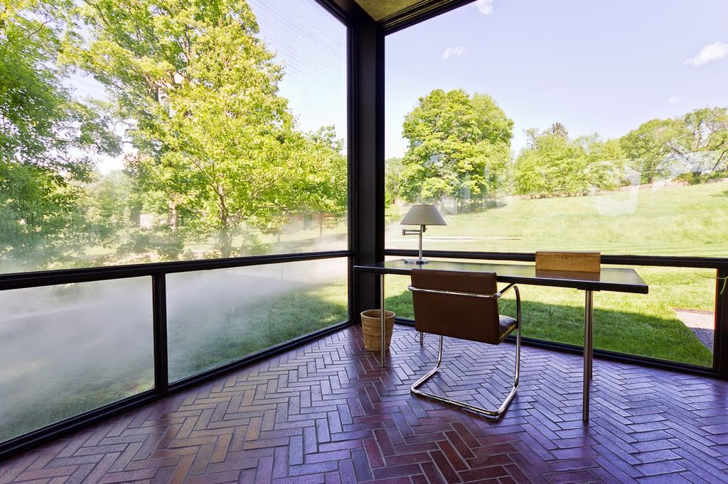 Glass House Interior