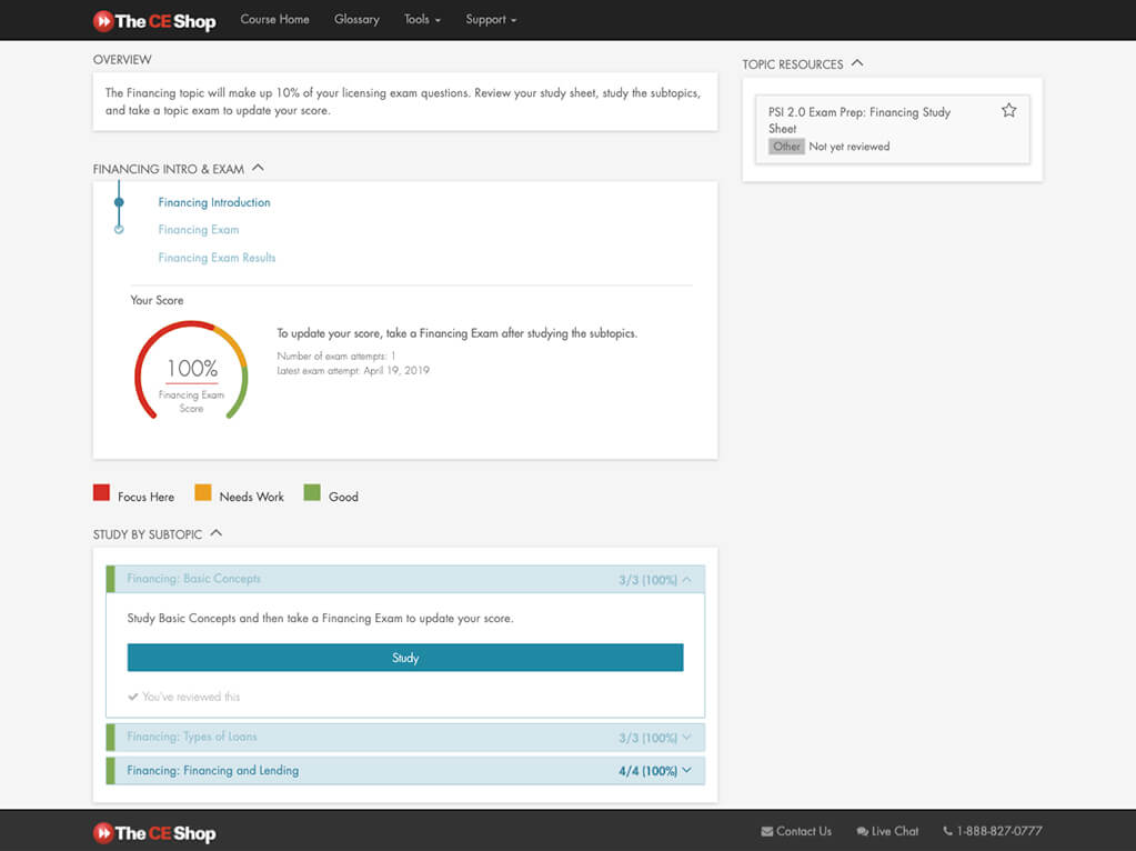 Screenshot of LEAP