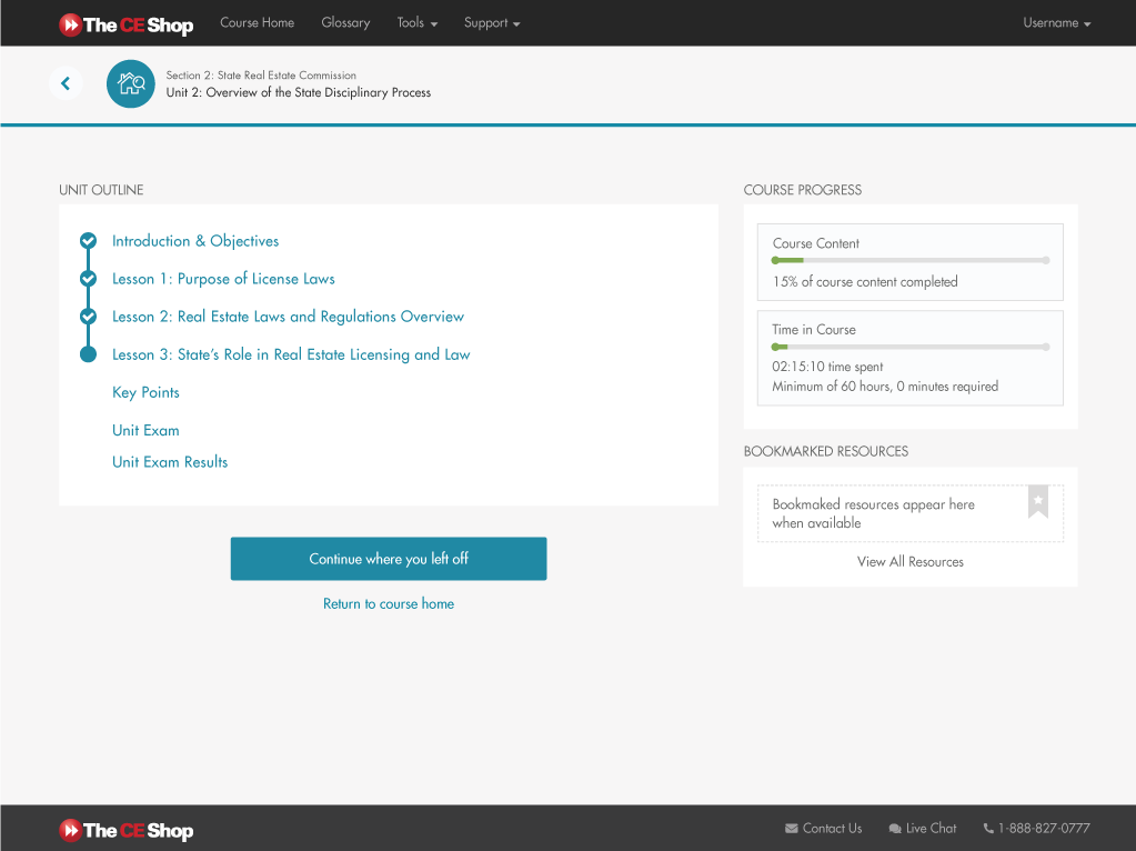 Screenshot of LEAP