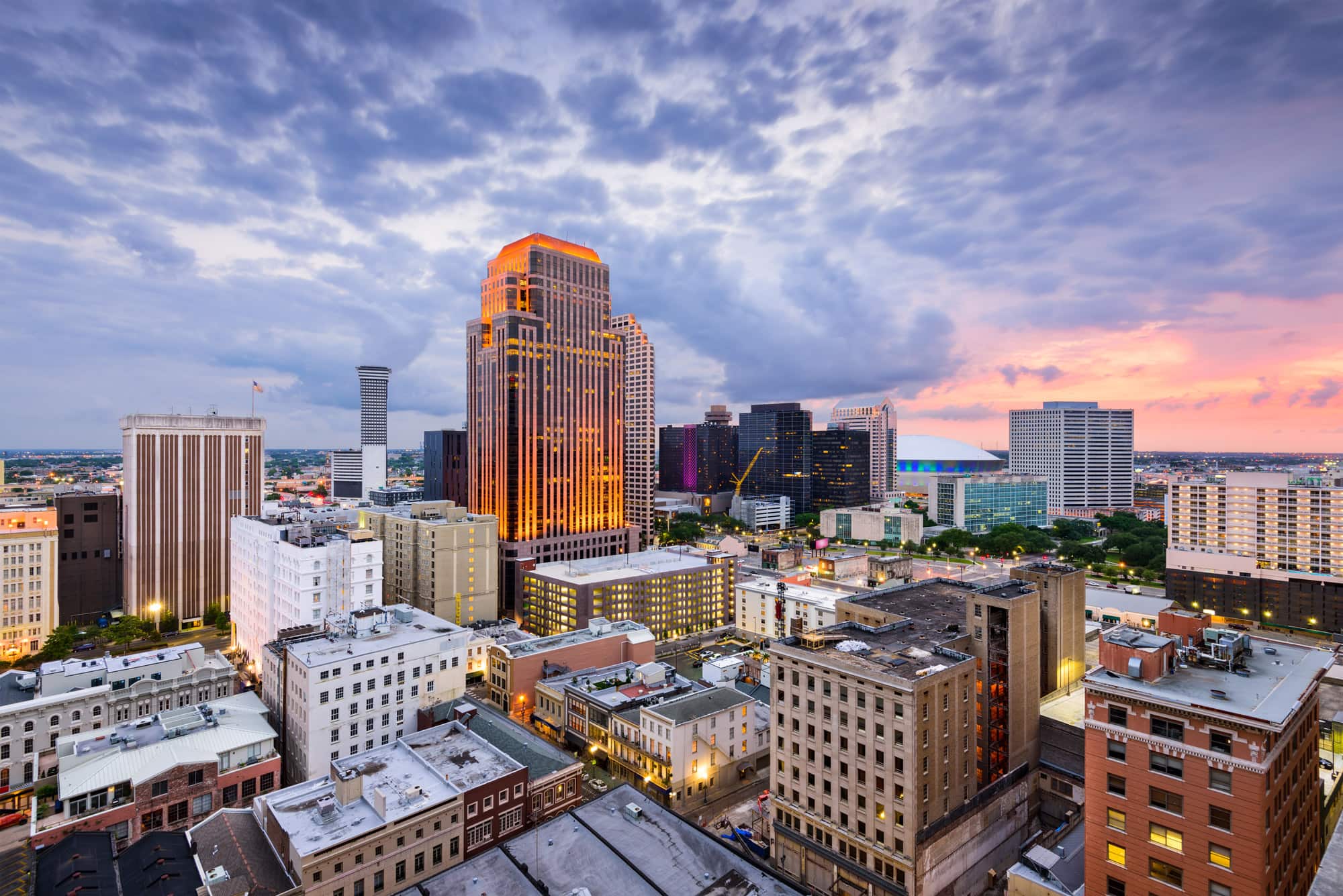 downtown New Orleans